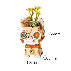 Handmade female assembly figure model toy