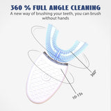 Silicone Electric Toothbrush 360° for Adult Smart Automatic Whitening