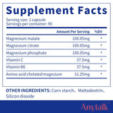 500 Mg Magnesium Complex Supplement