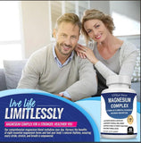 Magnesium Complex Supplement With Multiple Elemental Magnesium 90 Capsules