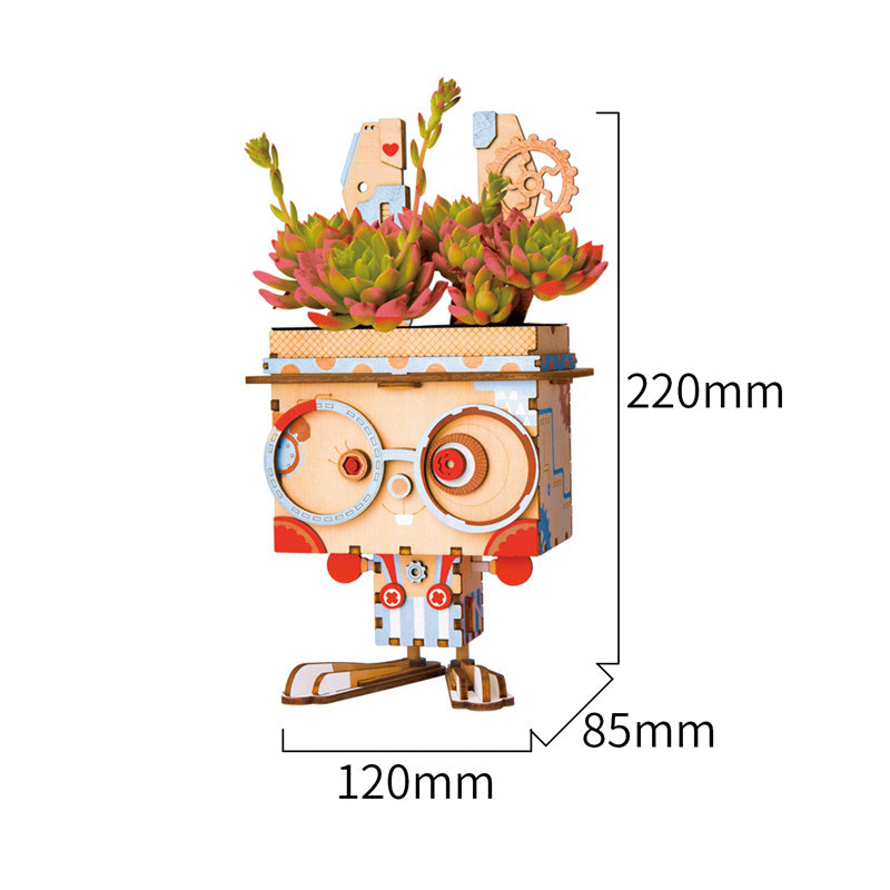 Handmade female assembly figure model toy