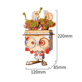 Handmade female assembly figure model toy