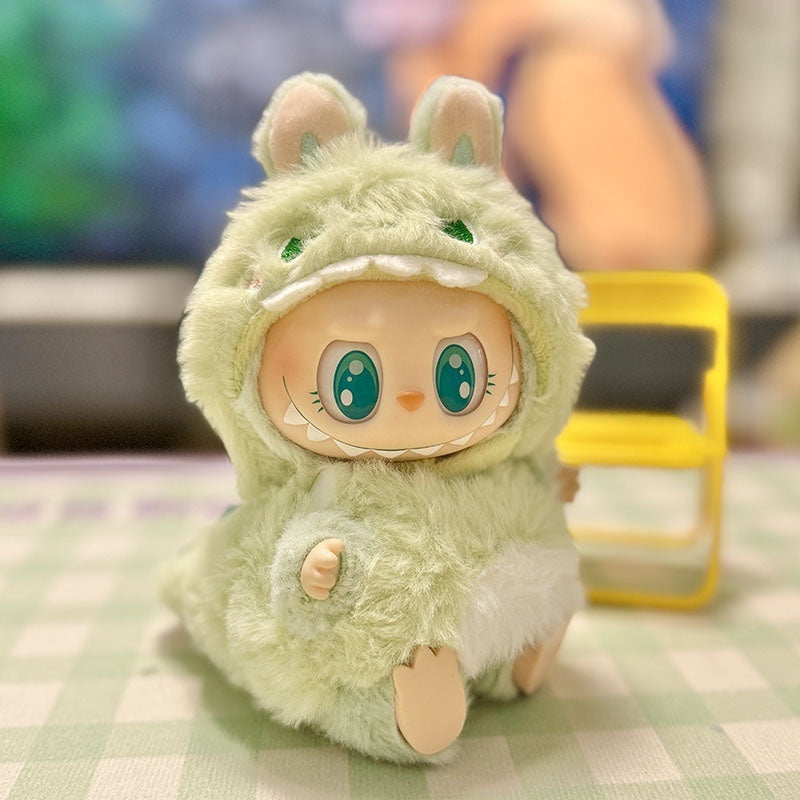Labubu Doll Clothes Doll Overalls