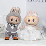 Labubu Pendant Doll Dress Wedding Dress