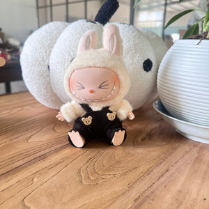Labubu Doll Clothes Doll Overalls