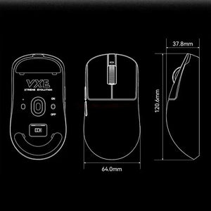 Vgn Vxe Dragonfly R1 ProMax Gaming Mouse Bluetooth Mouse Rechargeable