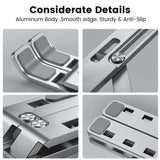 Portable Laptop Stand Aluminum Notebook Support Computer Bracket
