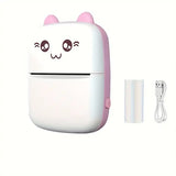 Portable Mini Pocket Printer With Wireless Inkless Printing For Photos