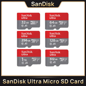 SanDisk Ultra A1 Micro SD Memory Card V10 C10 U1 32GB 64G 128G 256G