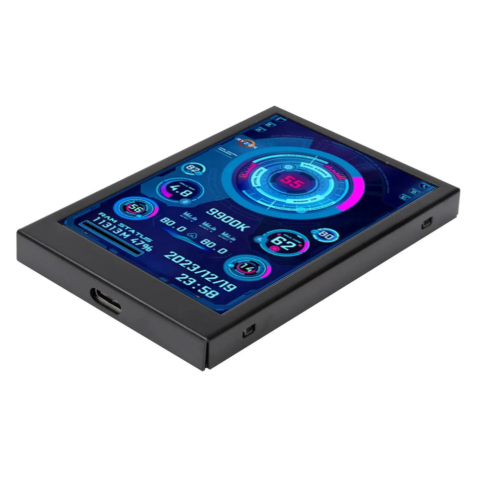 New 3.5 Inch IPS TYPE-C Secondary Screen Computer CPU GPU RAM HDD