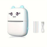 Portable Mini Pocket Printer With Wireless Inkless Printing For Photos