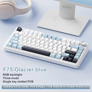 AULA F75 2.4G Wireless/Bluetooth/wired gaming keyboard