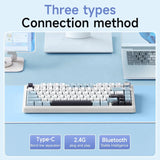 AULA F75 2.4G Wireless/Bluetooth/wired gaming keyboard