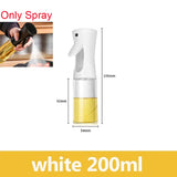 2in1 500ml Plastic Spray Oil Sprayer Bottle Spray Oil Dispenser Oil