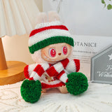Labubu Sweater Gingerbread Man Doll Clothes Suit Shoes