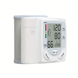 Wrist Electronic Blood Pressure Monitor, BP Sphygmomanometer