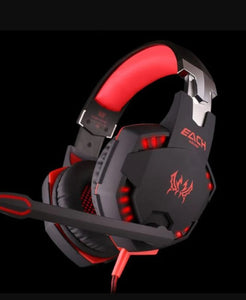 Ninja Dragon Stealth G21Z LED Vibration Gaming Headphone with noise isolation.