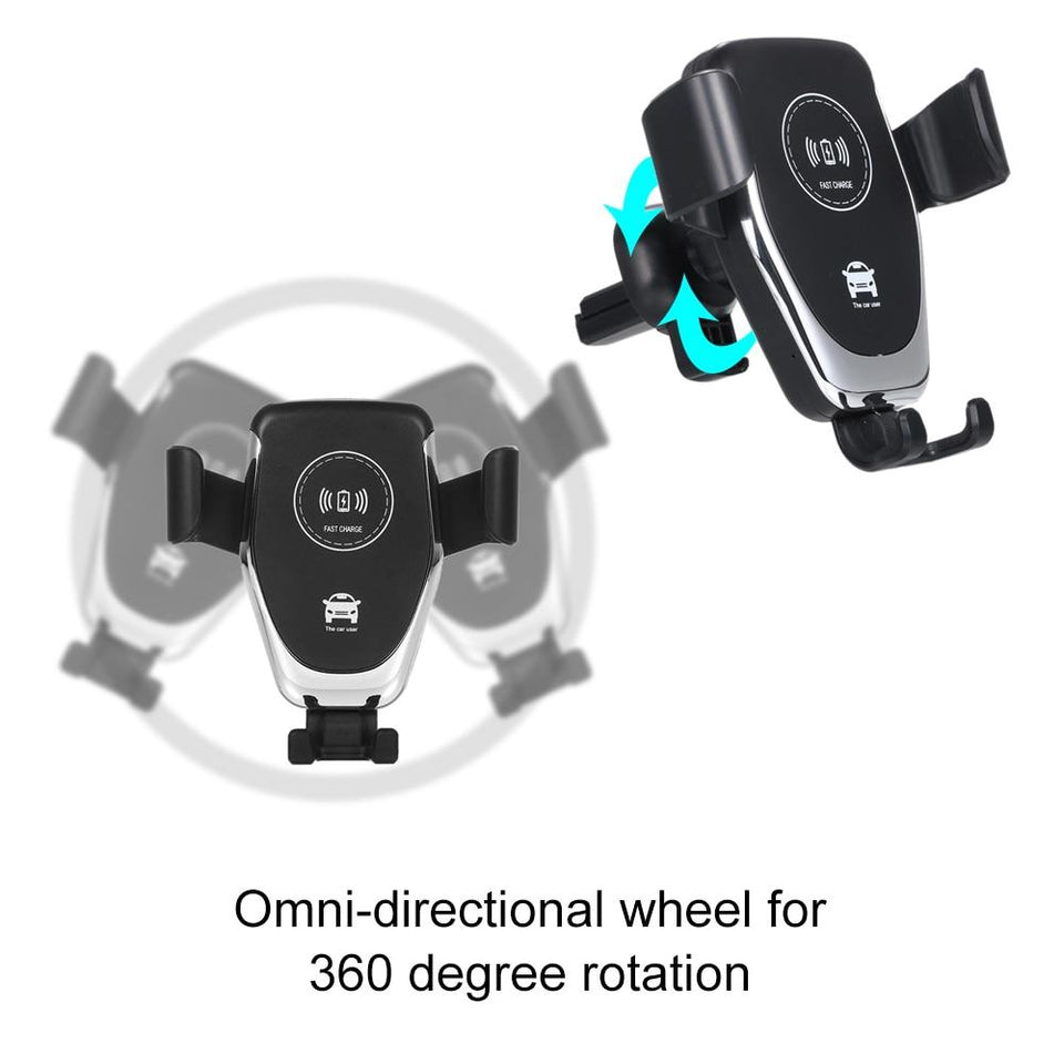 Ninja Dragon QI X Universal Wireless portable charging with Car Mount Holder
