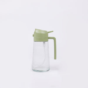 New Two-in-one Glass Oil Pot Kitchen Soy Sauce Bottle Atomization Bottle