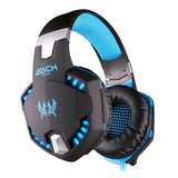 Ninja Dragon Stealth G21Z LED Vibration Gaming Headphone with noise isolation.