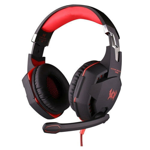 Ninja Dragon Stealth G21Z LED Vibration Gaming Headphone with noise isolation.